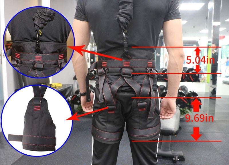 DASKING Upgraded Version Heavy Yoga Bungee Rope Resistance Belt Bungee Workout Grawyti Training Tool Equipment for Home Gym Yoga (Weight Class -2) - Image 4